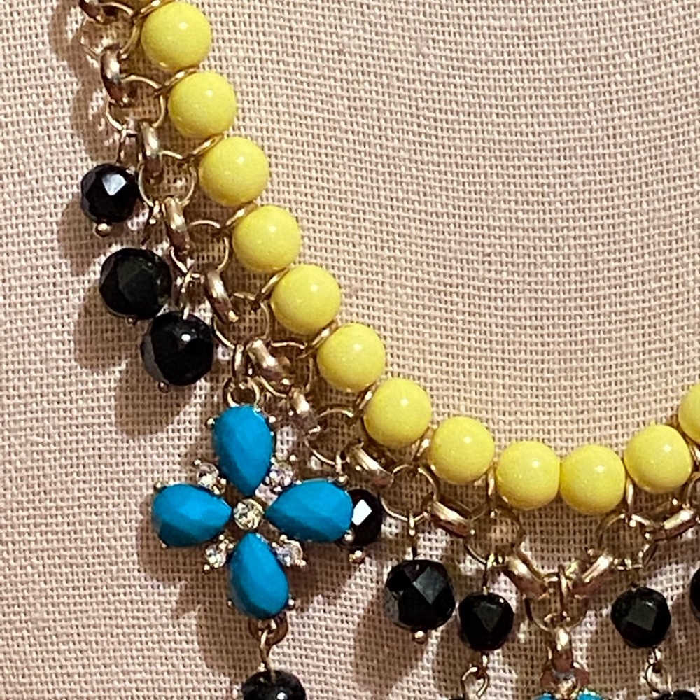 Berry’s Bold Colored Cabochon Statement Necklace - image 6